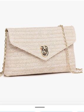 Straw Women Evening Bag Stylish Handbag Shoulder Bag